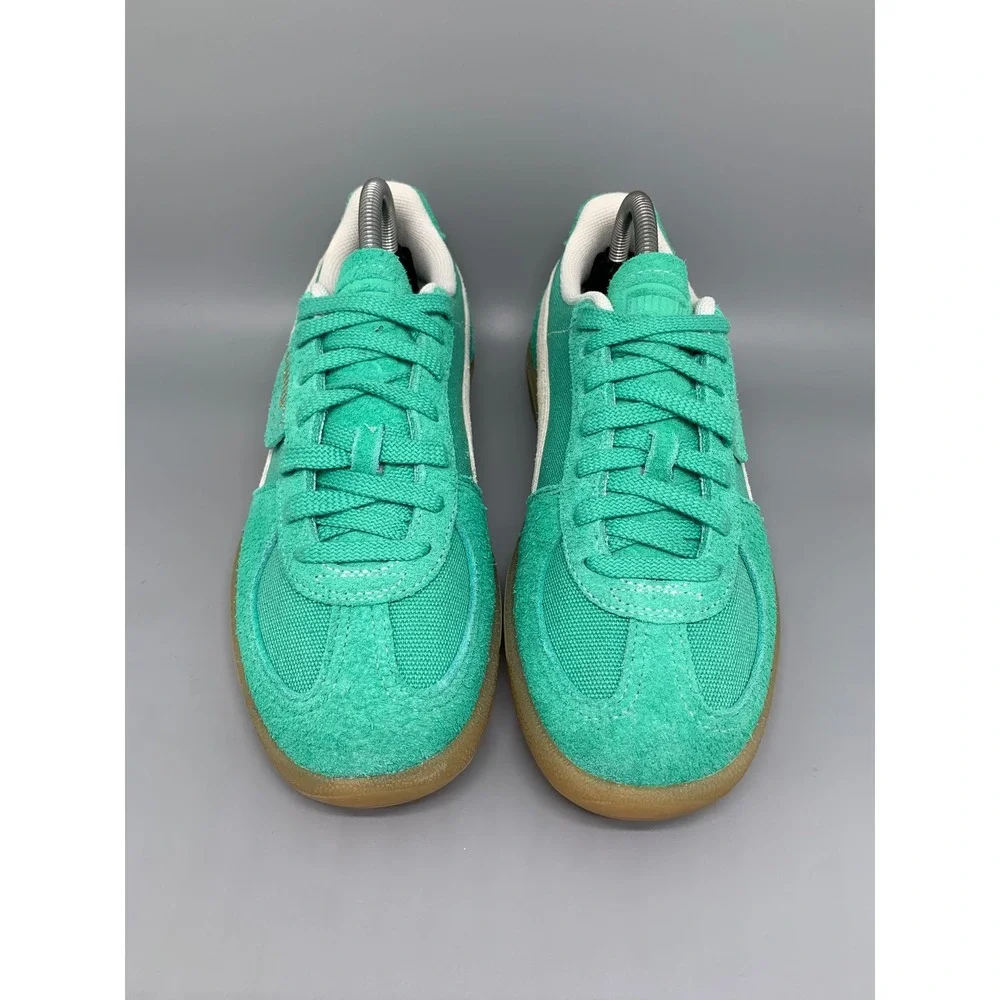 Puma Palermo Electric Peppermint White Gum Shoes 396841-05 Men's Sz 8